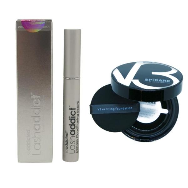 送料無料 人気セット ラッシュアディクト アイラッシュ コンディショニング セラム5ml＋V3ファン...