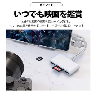 sdカードリーダー iphone 相互転送 5...の詳細画像4