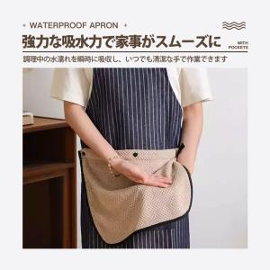 エプロン おしゃれ 割烹着 ワンピース レディ...の詳細画像2