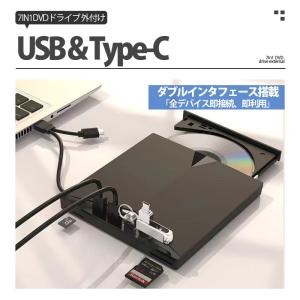 DVDドライブ 外付け DVDプレーヤー cd...の詳細画像4