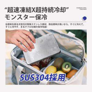保冷剤 ステンレス 2個セット 長時間 【2点...の詳細画像3