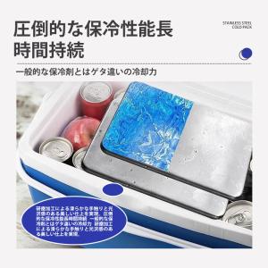 保冷剤 ステンレス 2個セット 長時間 【2点...の詳細画像5