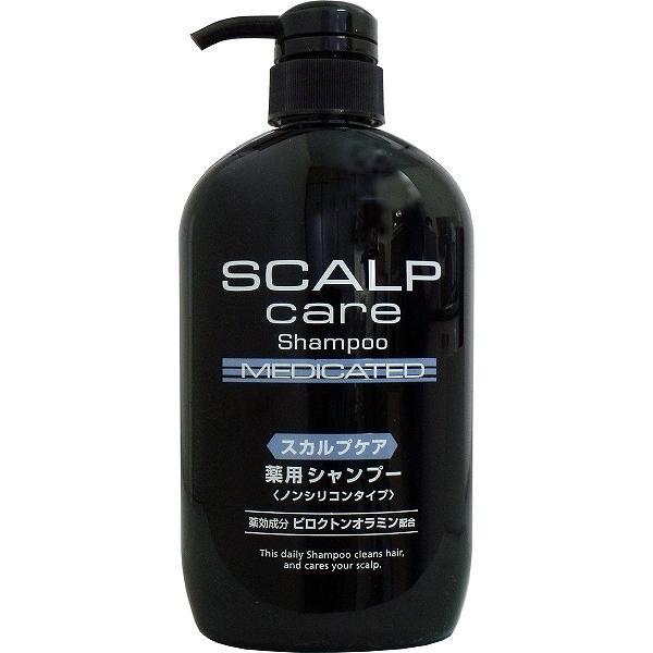 【16個セット】スカルプケア 薬用シャンプー ノンシリコンタイプ 600mL