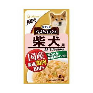 【 送料無料 】 ＢＢ国産鶏ささみパウチ柴犬６０ｇ おまとめセット 【6個】 ドッグフード ドックフ...