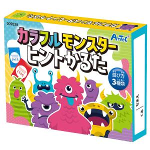 アーテック ArTec カラフルモンスターヒントかるた 粗品 こども 幼稚園 ギフト 勉強 子供用 言葉 クラフト 科学 図工 室内 学習おもちゃ｜ウルマックスジャパン
