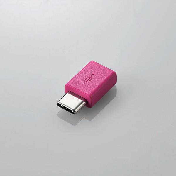 エレコム MPA-XMBFCMADNPN スマートフォン用USB変換アダプタ USB(microBメ...