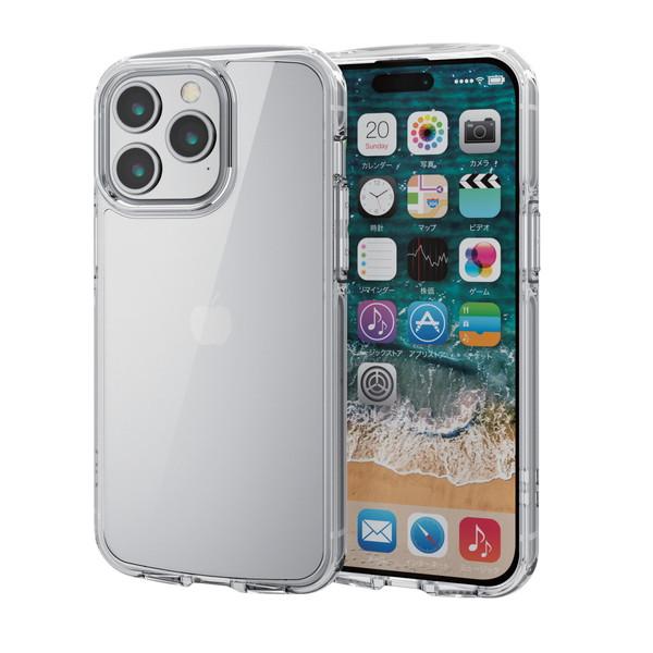 【送料無料】 エレコム PM-A23DTSLACR iPhone15 Pro Max ケース TOU...
