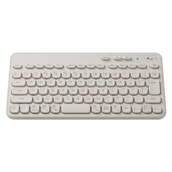 エレコム TK-CM10BMKIV Bluetooth ミニ キーボード Caps Lock機能無効...