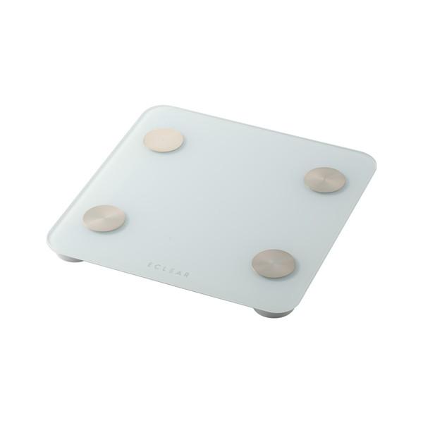 エレコム HCS-BTFS01WH 体重計 体組成計 ヘルスメーター Bluetooth スマホ連動...