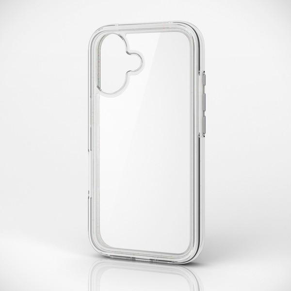 エレコム PM-A24AHVAIR2RW iPhone 16 ケース ハイブリッド カバー 衝撃吸収...