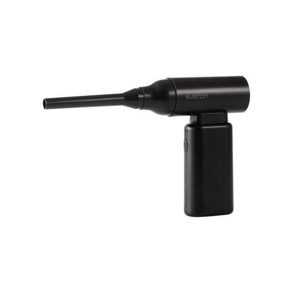 エレコム AD-ALB02BK エアダスター 電動 USB 充電式 強力 ブロワー 3段階風量調整 ...
