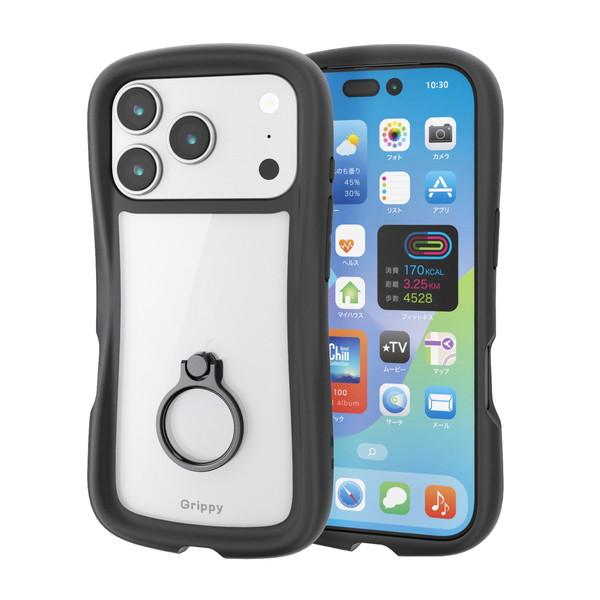エレコム PM-A25CGRPFRBK iPhone 17 Pro ケース ハイブリッド 衝撃吸収 ...