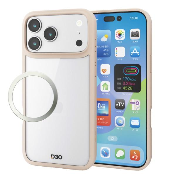 エレコム PM-A25DD3OFCBE iPhone 17 Pro Max ケース ハイブリッド D...