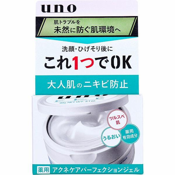 【8個セット】UNO(ウーノ) 薬用 アクネケア パーフェクションジェル 90g