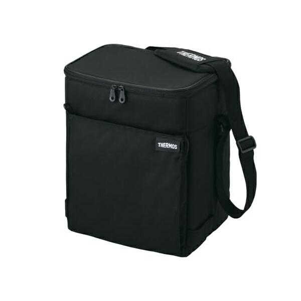 サーモス ソフトクーラー 15L オールブラック 保冷バッグ 5層断熱構造 折りたためてコンパクト ...