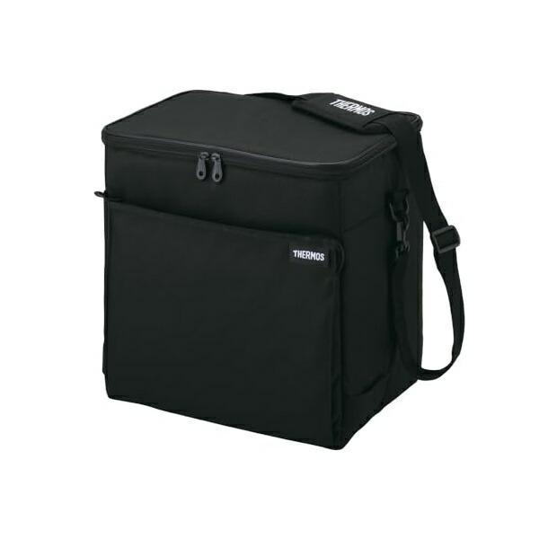 サーモス ソフトクーラー 20L オールブラック 保冷バッグ 5層断熱構造 折りたためてコンパクト ...