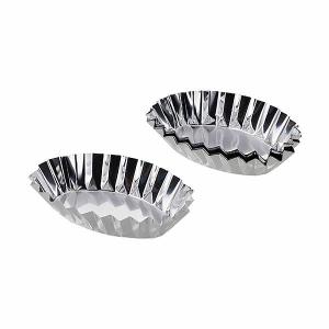 アルミケース マドレーヌ舟型大（30ミクロン） 500枚入 アルミカップ