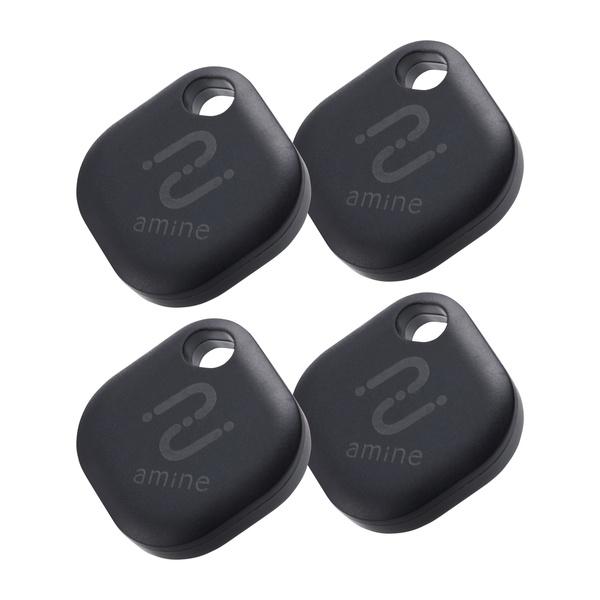 エレコム LGT-BETG1BKG4 スマートトラッカー タグ型 IP65設計 Android対応 ...