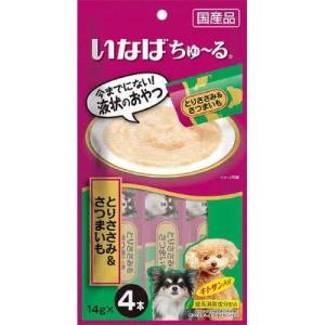 いなば 犬用 チャオちゅーる とりささみ さつまいも1 4g 4本 6袋セット 暮らしの総合デパートケベック 通販 Yahoo ショッピング