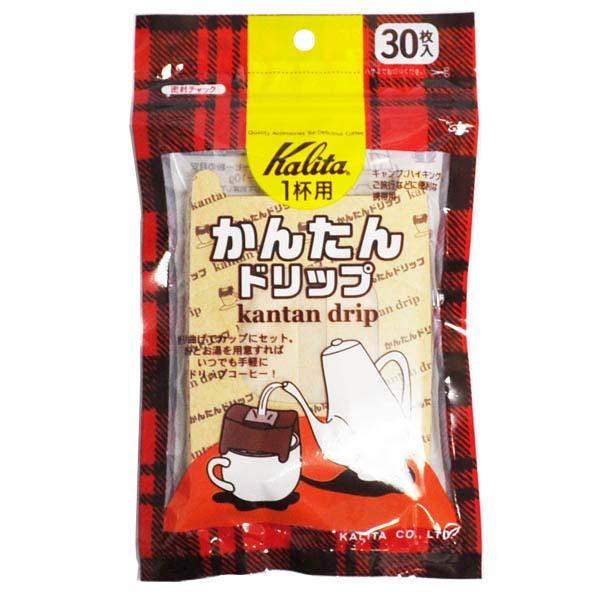 (3個セット) カリタ コーヒーフィルター かんたんドリップ 30枚入り #08029