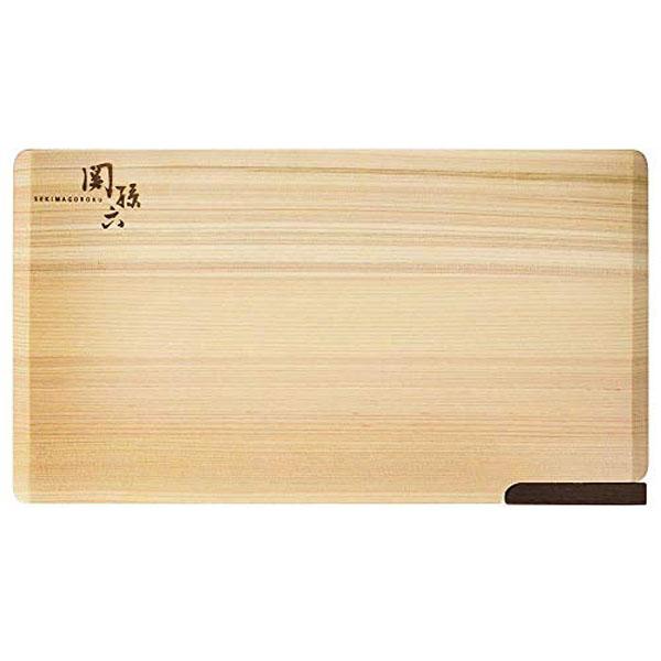 (2個セット) 貝印 KAI 関孫六 桧 まな板 スタンド付 360×200 日本製 AP5225 ...