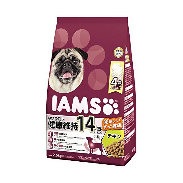 アイムス ( IAMS ) 14歳以上用 いつまでも健康維持 チキン 小粒 2.6kg ドッグフード...