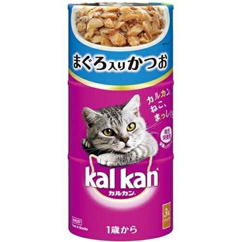 【 送料無料 】 カルカン 1歳から 160gx3缶 160g×3缶 キャットフード 猫 ネコ ねこ...