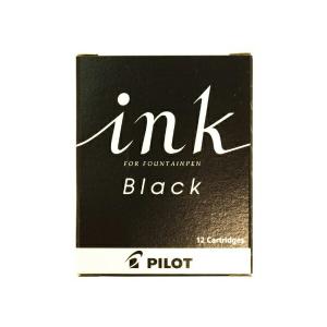 パイロット 万年筆用カートリッジインキ 12本入 ブラック IRF-12S-B 商品は1点 (1個) の価格になります。
