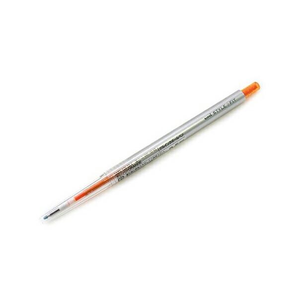 三菱鉛筆 UMN13905.4 スタイルフィットボールペン ノック式 05 オレンジ 0. 5m m...