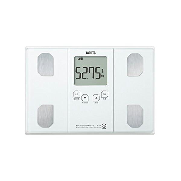 タニタ BC-314-WH 体重 体組成計 50g ホワイト BC-314 WH 自動認識機能付き ...