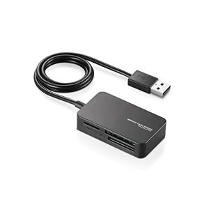 エレコム MR-A39NBK 小型メモリリーダライタ Windows11 対応 ELECOM 6カ月保証 リーダー メモリリーダライタ