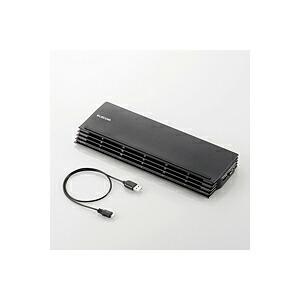 【2個セット】エレコム SX-CL20BK ノートPC用クーラー（薄型コンパクトタイプ）/小型バータ...