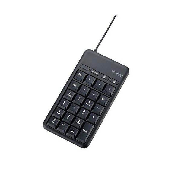 (2個セット)エレコム TK-TCM015BK テンキーボード 有線 Mサイズ メンブレン 高耐久 ...