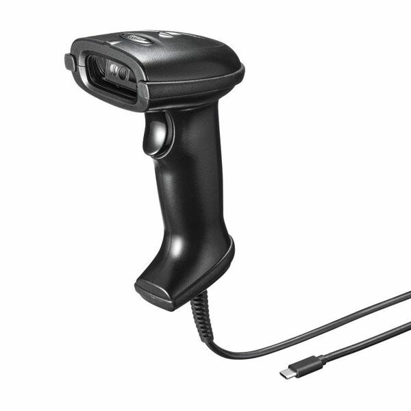 サンワサプライ BCR-TC2D1BK Type-C 2次元バーコードリーダー ペリフェラル コード...