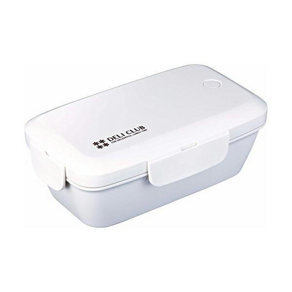 アスベル 3546 お弁当箱1段510mL デリクラブ TLB-510 ホワイト ASVEL プレゼ...