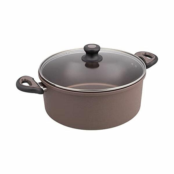 Bestco ベストコ IH 深型鍋 ハイキャセロール ダイヤモンドコート 28cm ND-8303...