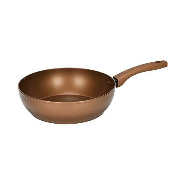 VISIONS ディープパン 深型 28cm フライパン IH対応 GOLD Coating CP-...