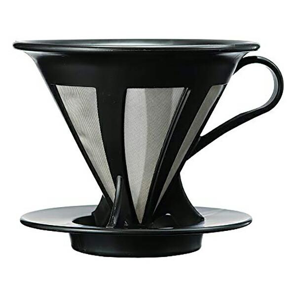 ハリオ CFOD-02B ドリッパー カフェオール コーヒー ドリップ 1-4杯用 ブラック HAR...