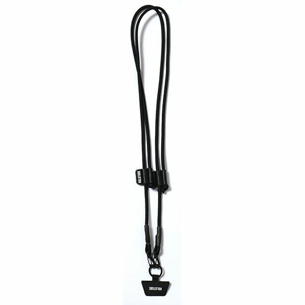 大雪屋 HOLDTUBE SHOULDER STRAP 4R 4mm ROPE BLACK HS-0...