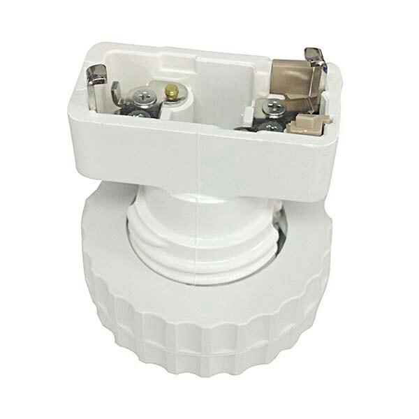 オーム電機 HS-HSA26MM 引掛ランプソケット(ロック付)E26用  OHM ロック付 オーム...