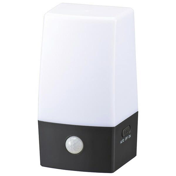 オーム電機 LS-B200JS-3 LEDセンサーライト 乾電池式 置き型 OHM 電機 センサーラ...