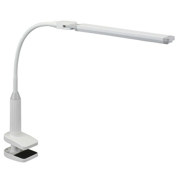 オーム電機 LTC-LS36-W クランプ式LEDデスクスタンド ホワイト クランプ 電機 クリップ...