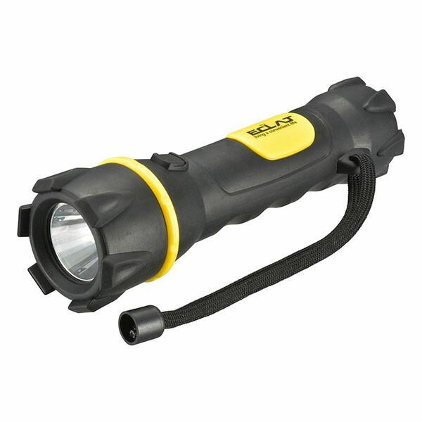 オーム電機 LHP-R12B7 V電池付LEDラバーライト (落下耐久2m/保護等級IPX4/120...