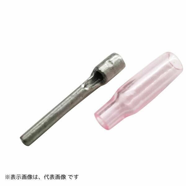 オーム電機 TC1.25-13.5VST-C 8 絶縁キャップ付棒型端子 (TC1.25-13.5V...
