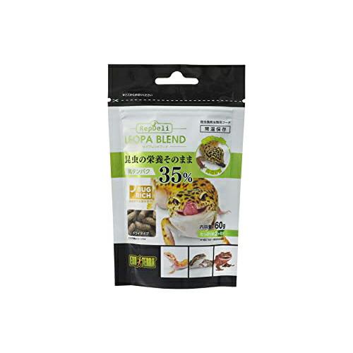 レオパブレンドフード 60g ジェックス 爬虫類・両生類 フード 爬虫類・両生類用フードドライ ※価...