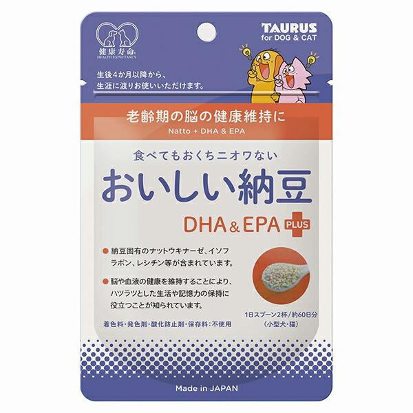 (10個セット) トーラス 健康寿命 おいしい納豆 DHA&amp;EPAプラス 30g 犬用フード 栄養補...