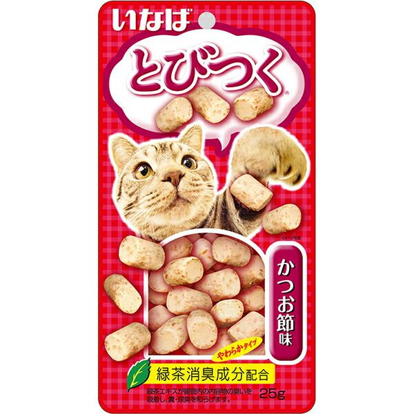 【3個セット】 いなばペットフード いなば とびつく かつお節味 25g