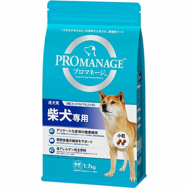 【6個セット】 マースジャパン プロマネージ 成犬用 柴犬専用 1.7kg