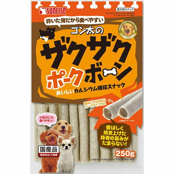 (10個セット) マルカン サンライズ ゴン太のザクザクポークボーン 250g