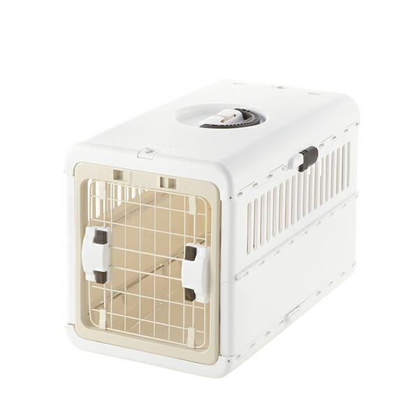 リッチェル キャンピングキャリー 折りたたみ M アイボリー サイズ 犬 全年齢 Richell ハ...